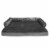 FurHaven Plush & Velvet Comfy Couch Cool Gel Sofa-Style Dog Bed|Jumbo, Dark Gray Perspective: back
