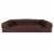 FurHaven Quilted Full Support Sofa Dog Bed|Large, Coffee Perspective: back