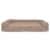 FurHaven Plush & Suede Orthopedic Sofa Dog Bed|Jumbo, Almondine Perspective: back