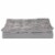 FurHaven Minky Faux Fur & Suede Pillow-Top Orthopedic Dog Bed - Titanium Gray / Medium Perspective: back