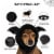 FurHaven Flex-Fit Pet Costume Hat - Black Bat, XS-S Perspective: back
