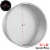 6 x 2 Round Aluminum Cake Pan by Last Confection Perspective: back