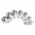 7-Pack, Stainless Steel Measuring Cup Set by Last Confection Perspective: back