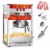 Commercial Popcorn Machine Maker Popper in Red w/ 8-Ounce Kettle Perspective: back