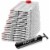 15 Pack Vacuum Space Storage Saver Bags with Travel Hand Pump Perspective: back