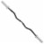 47 EZ Curl Olympic Barbell - 9.3KG 28mm Grip 400LB 4 Needle Bearing Perspective: back