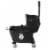 Dryser Commercial Mop Bucket with Side Press Wringer - 26 Quart, Black Perspective: back