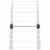 Rubber Fixed Barbell, 70 LB Pre-Loaded Weight Straight Bar Perspective: back