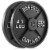 Set of 2 Standard Cast Iron Olympic 2-inch Weight Plates (45 LB each) Perspective: back