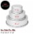 3-Piece Cake Pan Set, 4 , 6 , 8 Round Aluminum Pans - 2 Deep Perspective: back