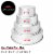 4-Piece Cake Pan Set, 6 , 8 , 10 , 12 Round Aluminum Pans - 3 Deep Perspective: back