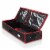 Set of 2 Casafield Wrapping Paper Storage Container Organizer, Black Perspective: back
