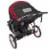 Baby Trend Lightweight Expedition Double Jogger Stroller, Centennial | DJ96181 Perspective: back
