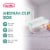 Sterilite Plastic Medium Clip Storage Box Container with Latching Lid, 8 Pack Perspective: back