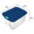 Sterilite Latch & Carry 18 Gallon Plastic Stacking Storage Tote w/ Lid, 12 Pack Perspective: back