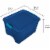 Sterilite 1446740618 Gallon Latch and Carry Storage Tote Box Containers(12 Pack) Perspective: back