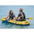 Intex Challenger 2 Inflatable 2 Person Boat Raft Set w/ Oars & Air Pump (2 Pack) Perspective: back