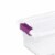 Sterilite 6 Quart Plastic ClearView Latch Box Storage Container Tote, 96 Pack Perspective: back