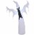 6ft Halloween Inflatable Scary Ghost Yard Outdoor Decorations Led Light Perspective: back