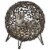 20.5  Comfortable Rattan Cat Bed w/ Soft Cushion, Round Design, Circulation Perspective: back