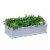 48.5  Plastic Cultivation Bed Flower, Herb, Veggie Planter for Garden, Backyard Perspective: back