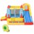 10.8' x 8.7' x 6.1' Outdoor Inflated Castle for Climbing, Sliding, & Bouncing Perspective: back