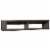 Wall Mount Media Console, Floating TV Stand Entertainment Center Unit, Dark Grey Perspective: back