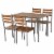 Multi-Section Outside or Inside Seating Bench with Tabletop Smooth Surface Perspective: back