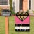Big Dot of Happiness Girls Night Out - Party Decor - Bachelorette Party Welcome Yard Sign Perspective: back