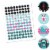 Big Dot of Happiness 50's Sock Hop 1950s Rock N Roll Round Candy Sticker Favors - 108 Ct Perspective: back