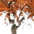 Big Dot of Happiness Hanging Spooky Ghost Outdoor Hanging Decor Halloween Party Decor 10 Pc Perspective: back