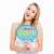 Big Dot of Happiness Funny Holly Jolly Penguin - Holiday & Christmas Photo Booth Props 10 Pc Perspective: back
