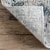 nuLOOM Wilde Abstract Distressed Area Rug in Blue Perspective: back