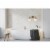 Hanson 2 lights bath sconce in brass with frosted shade Perspective: back