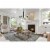 Brielle 6 lights pendant in black Perspective: back