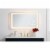 Lux 24in x 40in Hardwired LED mirror Perspective: back