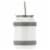 Reduce® Cold Stainless Steel Travel Mug - White Perspective: back