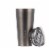 Reduce Hot Tumbler - Charcoal Perspective: back
