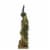 Benzara Polystone Decorative Peacock Figurine - Green/Gold Perspective: back