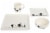 Toy Story 4-Piece Ceramic Dinnerware Set With Scribble Characters Perspective: back