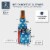 2x US American Flag Beer Bottle Cooler Sleeves with Cigarette+Lighter Holder Perspective: back