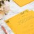 Yellow Gold Metallic Paper for Stationery or Crafts (8.5 x 11 Inches, 48-Pack) Perspective: back