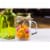48 Pack Clear Mini Mason Jars with Gold Lids for Spices, and Food, 4 fl oz Perspective: back