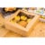 10 Brown Kraft Paperboard Pop-Up Window Box, Pastry  Cake Bakery, 8"x8"x2.5" Perspective: back