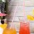 300ct Plastic Pink Disposable Party Drinking Straws 10" Perspective: back