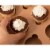 12-Pack Kraft Paper Cupcake Boxes Bakery Box with Display Window and Inserts Perspective: back