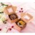 50-Pack Bakery Pastry Box with Clear Display Window, Donut, Mini Cake, Kraft Perspective: back