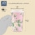 48 Pack Vintage Floral Paper Insulated Coffee Cups with Lids, 4 Designs, 16 Ounces Perspective: back