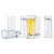 Juvale 24-Pack Clear Shooters Tall Shot Glasses for Parties, Whiskey, Vodka - 2 Ounces Perspective: back