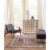 Boho Viscose Copper 4 ft. x 6 ft Viscose Area Rug Perspective: back
